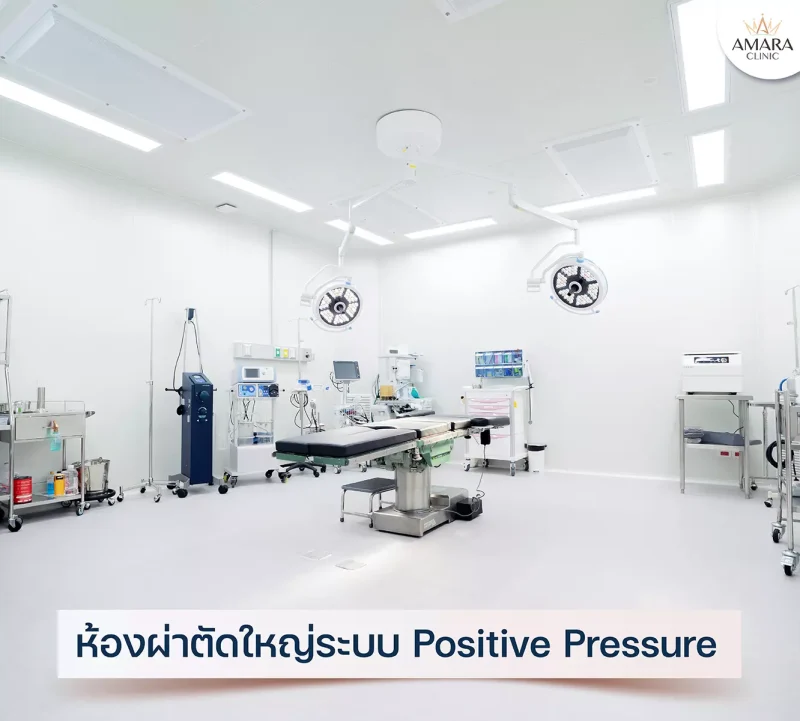 ห้องผ่าตัด Positive Pressure