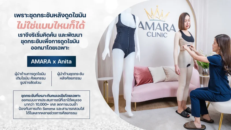 ชุดกระชับหลังดูดไขมัน AMARA X ANITA