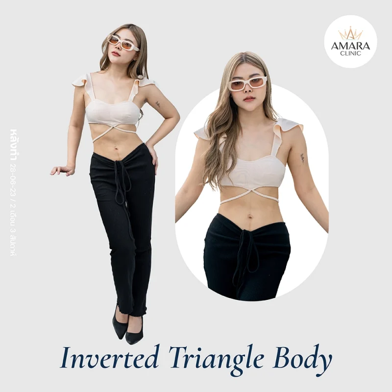 Body Shapes Of Women - Inverted Triangle Body