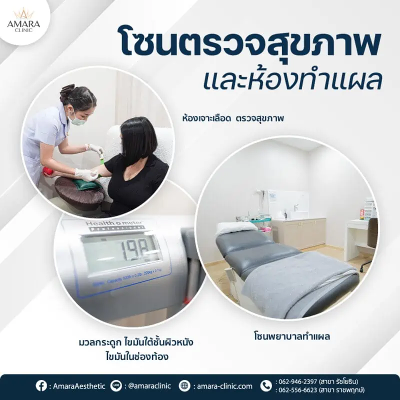 ห้องตรวจสุขภาพเอมาร่า