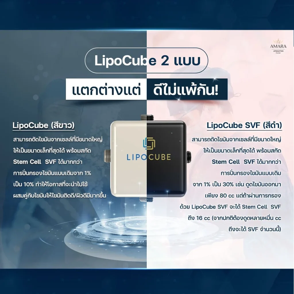 Lipocube Nano VS Lipocube SVF