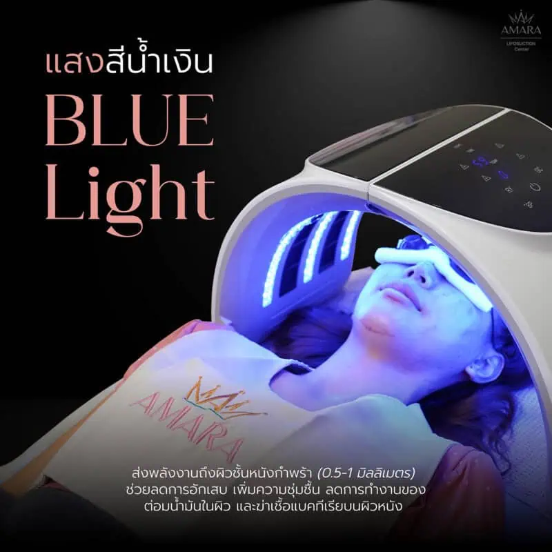 Blue LED Light therapy